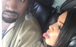 Kanye West et Kim Kardashian