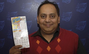 Photo non datée d'Urooj Khan, mort un mois après avoir gagné à un jeu de grattage, à Chicago (Illinois).