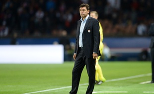 Hubert Fournier, l'entraîneur de l'OL.