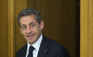 Nicolas Sarkozy, le 27 mai 2014 à Madrid, en Espagne (AP Photo/Paul White)