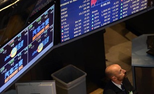 Un trader à la Bourse de New York (Photo illustration)