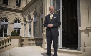 Le ministre des Affaires étrangères Laurent Fabius, le 22 mai 2015 à Paris