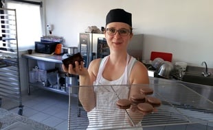 Strasbourg, le 9 septembre 2016: Une Alsacienne lance des patisseries sans gluten et sans lactose