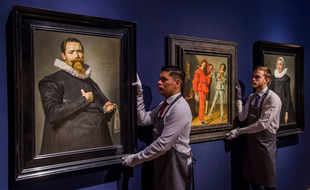 Deux portraits réalisés par le maître néerlandais Frans Hals (illustration).