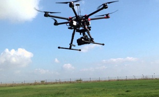 La société Drone Alsace va filmer le marathon de l'Eurodistrict, le 26 octobre 2014.