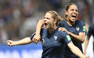 Eugénie Le Sommer a inscrit le but de la victoire des Bleues contre la Norvège.