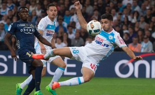 OM-Bastia lors de la 38e journée de Ligue 1, le 20 mai 2017.