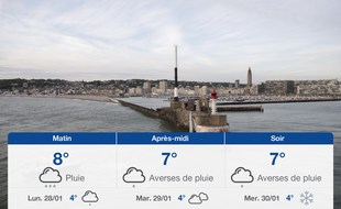 Météo Le Havre: Prévisions du dimanche 27 janvier 2019