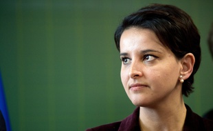 Najat Vallaud-Belkacem, le 22/01/2016 à Paris.