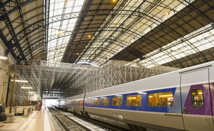 Le chantier de la gare Saint-Jean à Bordeaux