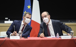 Olivier Véran et Jean Castex