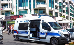 La police municipale de Cannes, le 15 mai 2017.
