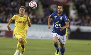 Valentin Rongier face à Strasbourg en début de saison.