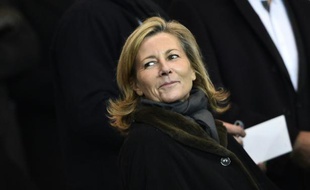 La présentatrice du JT de TF1, Claire Chazal, le 17 février 2015 à Paris