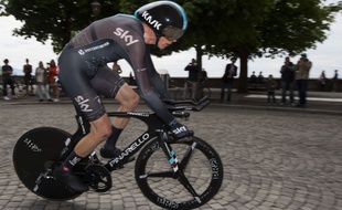 Froome sur le tour de Romandie.