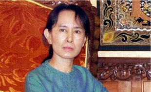 La démocrate Aung San Suu Kyi est assignée à résidence depuis 1989.