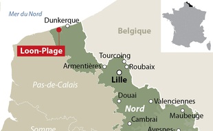 Loon-Plage, près de Dunkerque, dans le Nord