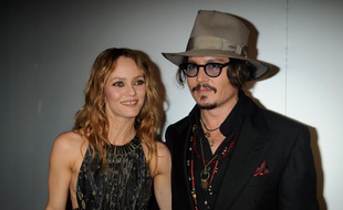 L'acteur Johnny Depp et la chanteuse Vanessa Paradis en 2010