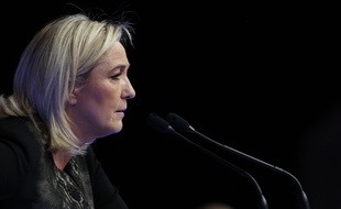 Discours de cloture de Marine Le Pen, reelue a la presidence du Front National, lors du 15eme congres du FN.