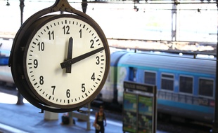 A la gare Matabiau. Illustration