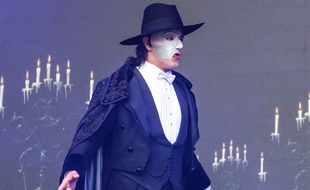 Une représentation de la comédie musicale Le Fantôme de l'Opéra dans le West End à Londres