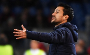Joao Sacramento assure l'intérim sur le banc lillois/ AFP PHOTO / PASCAL GUYOT