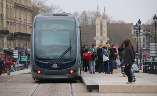 Transports en commun, tramway à Bordeaux