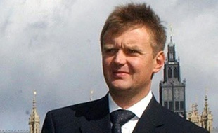 Alexander Litvinenko, ex agent du KGB, le 14 septembre 2004 à Londres