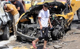 Attentat à la voiture piégée le 13 mai 2014 dans le quartier Sadr à Bagdad