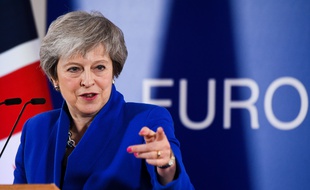 Theresa May, le 25 novembre 2018 à Bruxelles.