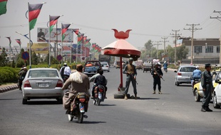La ville de Kandahar, d'où est parti le bus. (archives)