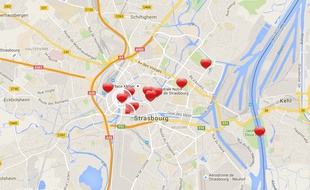 Dix lieux où faire sa déclaration d'amour à Strasbourg.