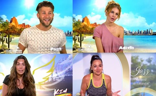 De gauche à droite et de haut en bas : Paga (Anthony), Adixia (Adeline), Kim (Sophie) et Jazz (Jazzmine).