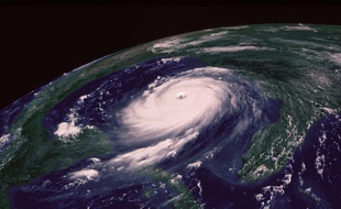 Un cyclone (Illustration).