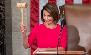 La démocrate Nancy Pelosi a été réélue Speaker de la Chambre des représentants le 3 janvier 2019.
