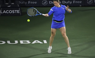 Kim Clijsters a réussi à pousser Muguruza au tie-break du 2e set pour son retour.