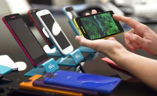 Un smartphone de la marque Wiko