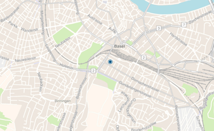 La collision entre un tram et un bus a eu lieu dans le secteur de la ville de Bâle, en Suisse.