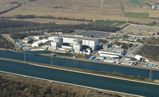 La centrale EDF de Fessenheim.