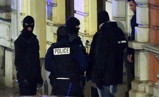Opération policière anti-terroriste le 15 janvier 2015 à Verviers en Belgique
