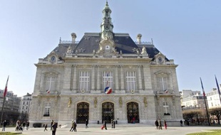 La mairie de Levallois-Perret le 17 février 2008