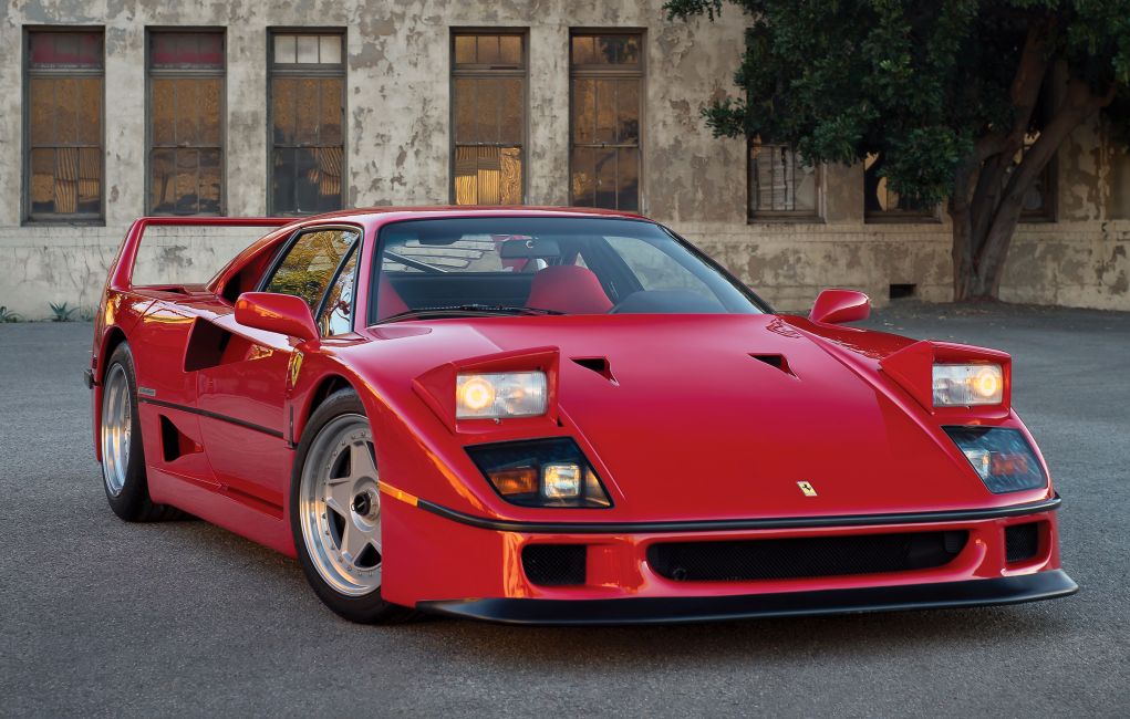 Volée en 2020, une Ferrari F40 vient d'être retrouvée