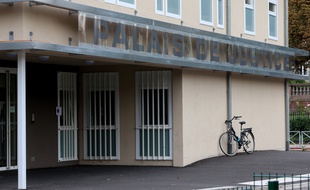 Strasbourg le 18 septembre 2014. Le Palais de justice. Illustrations