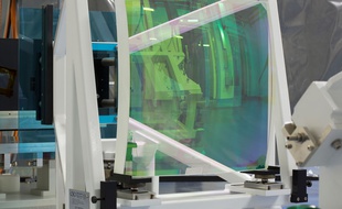 Le laser PETAL au sein de l'installation laser Mégajoule au Barp.