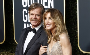 Les acteurs William H. Macy et Felicity Huffman