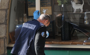 Les gendarmes se sont chargés de l'enquête sur les tirs à Roquebilière.