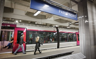 Gare du Nord à Paris. (Illustration)