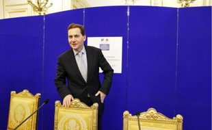 Eric Besson, ministre de l'Immigration, de l'Intégration, et de l'Identité nationale.