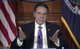 Le gouverneur de l'Etat de New York, Andrew Cuomo, le 3 mars 2021.