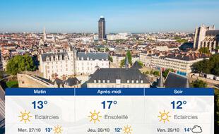 Météo Nantes: Prévisions du mardi 26 octobre 2021